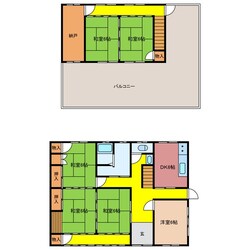 東豊浜F様貸家の物件間取画像